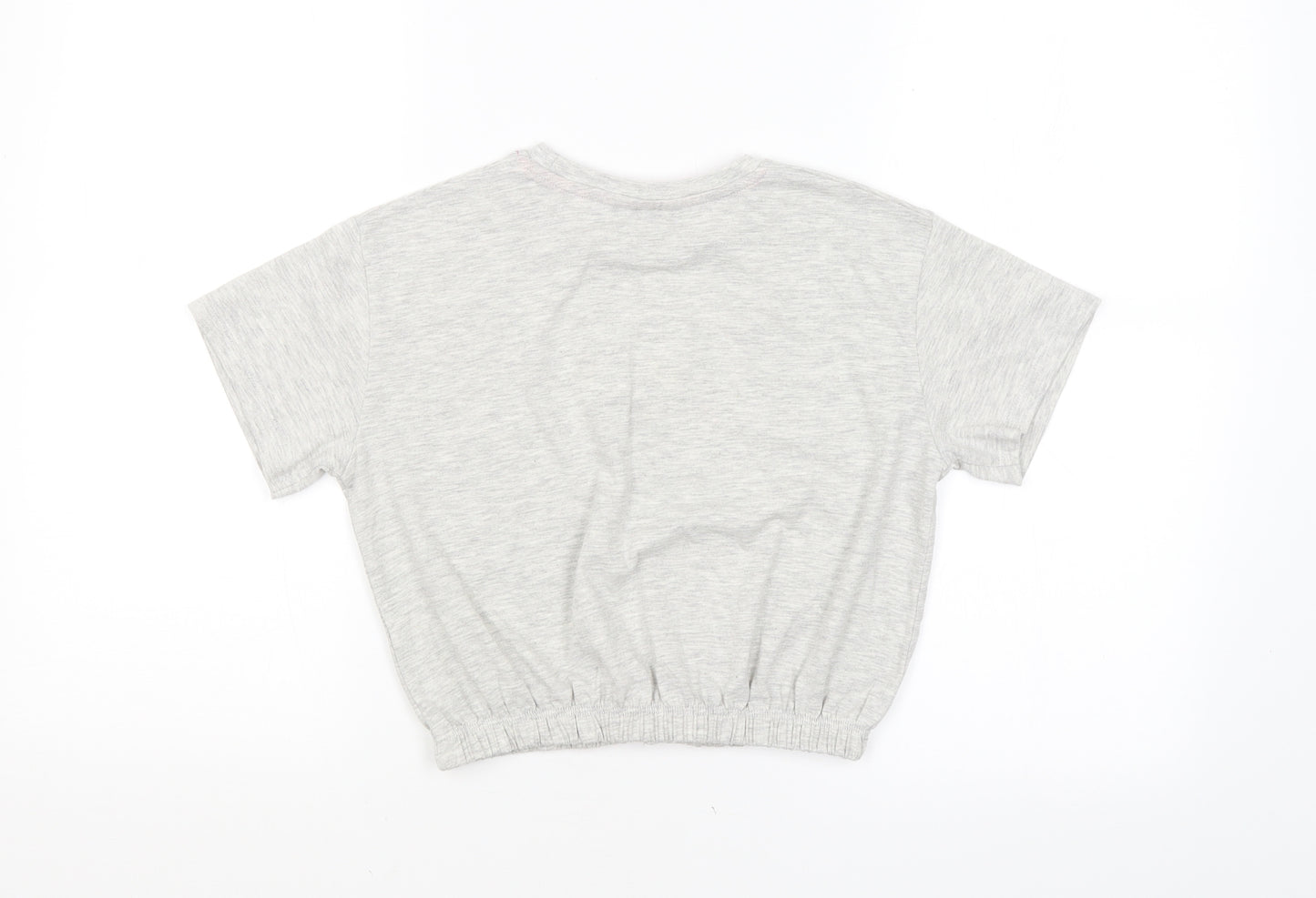 George Girls Grey   Basic Blouse Size 8-9 Years