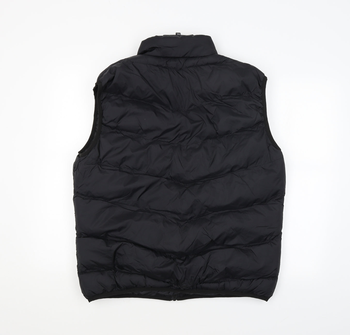 Preworn Mens Black   Puffer Jacket Waistcoat Size 4XL