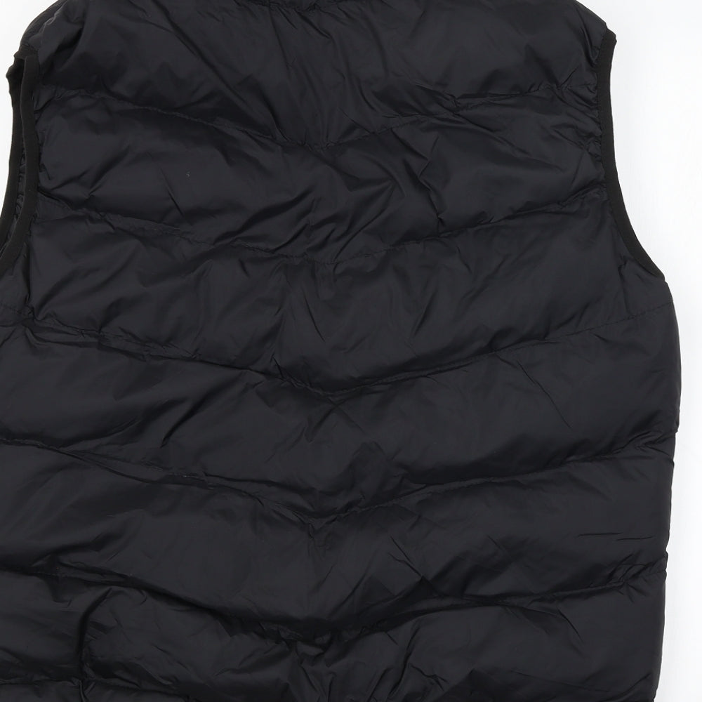 Preworn Mens Black   Puffer Jacket Waistcoat Size 4XL