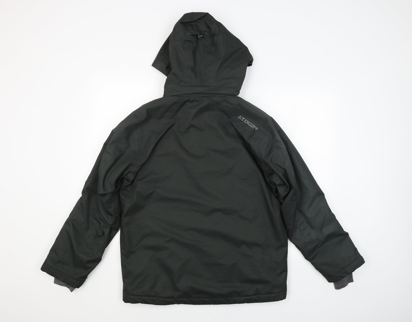 TOG 24 Boys Green   Rain Coat Coat Size 13 Years