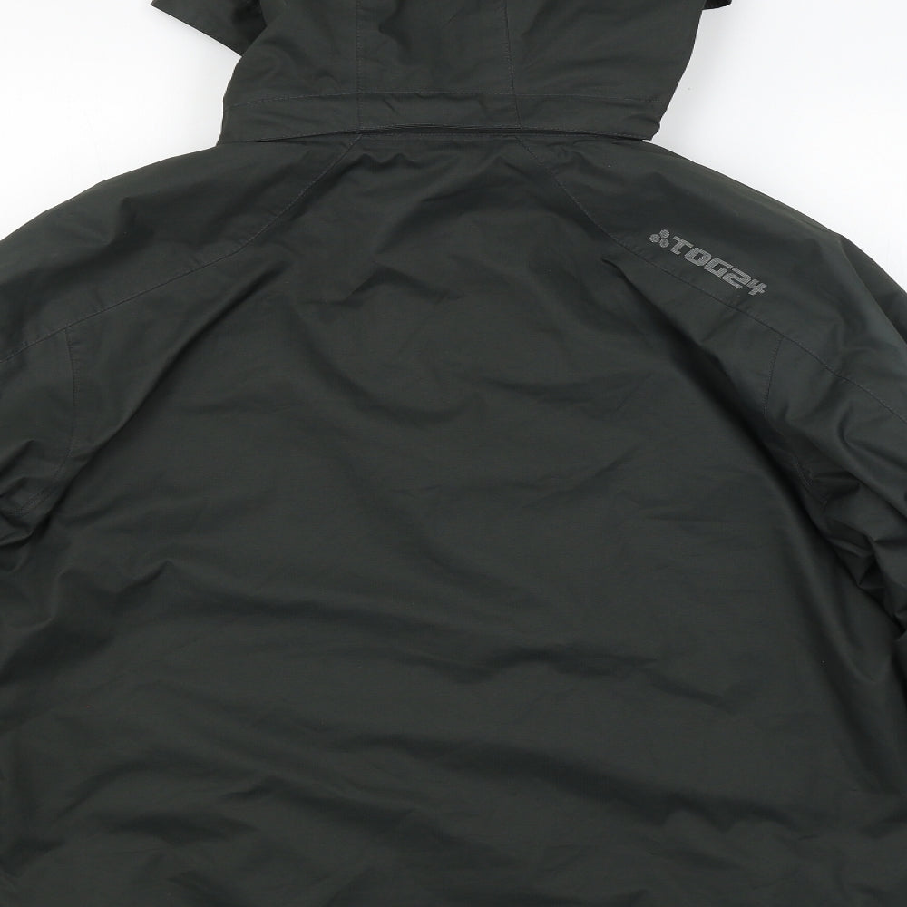 TOG 24 Boys Green   Rain Coat Coat Size 13 Years