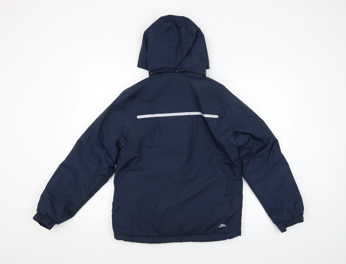 Trespass Boys Blue   Rain Coat Coat Size 11-12 Years