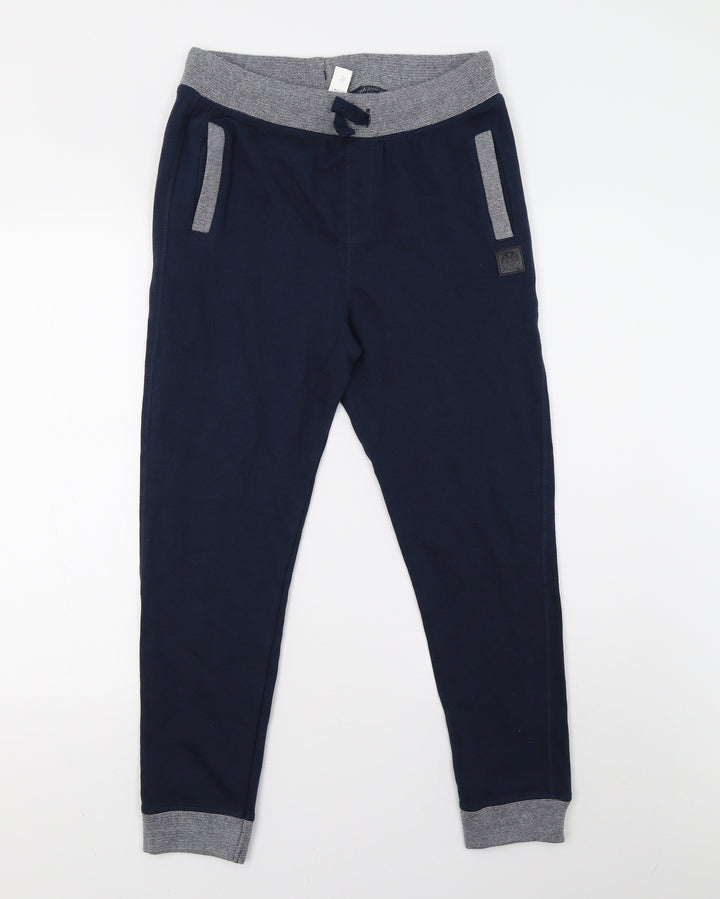 F&F Girls Blue Sweatpants Trousers Size 12-13 Years