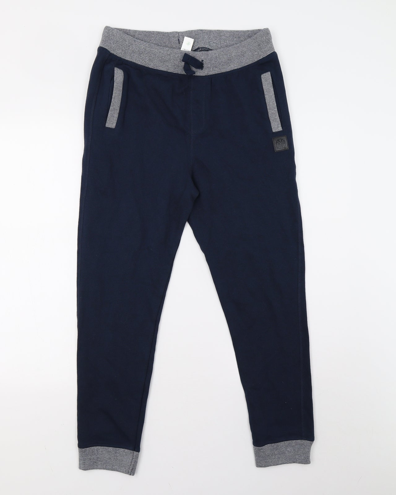 F&F Girls Blue   Sweatpants Trousers Size 12-13 Years