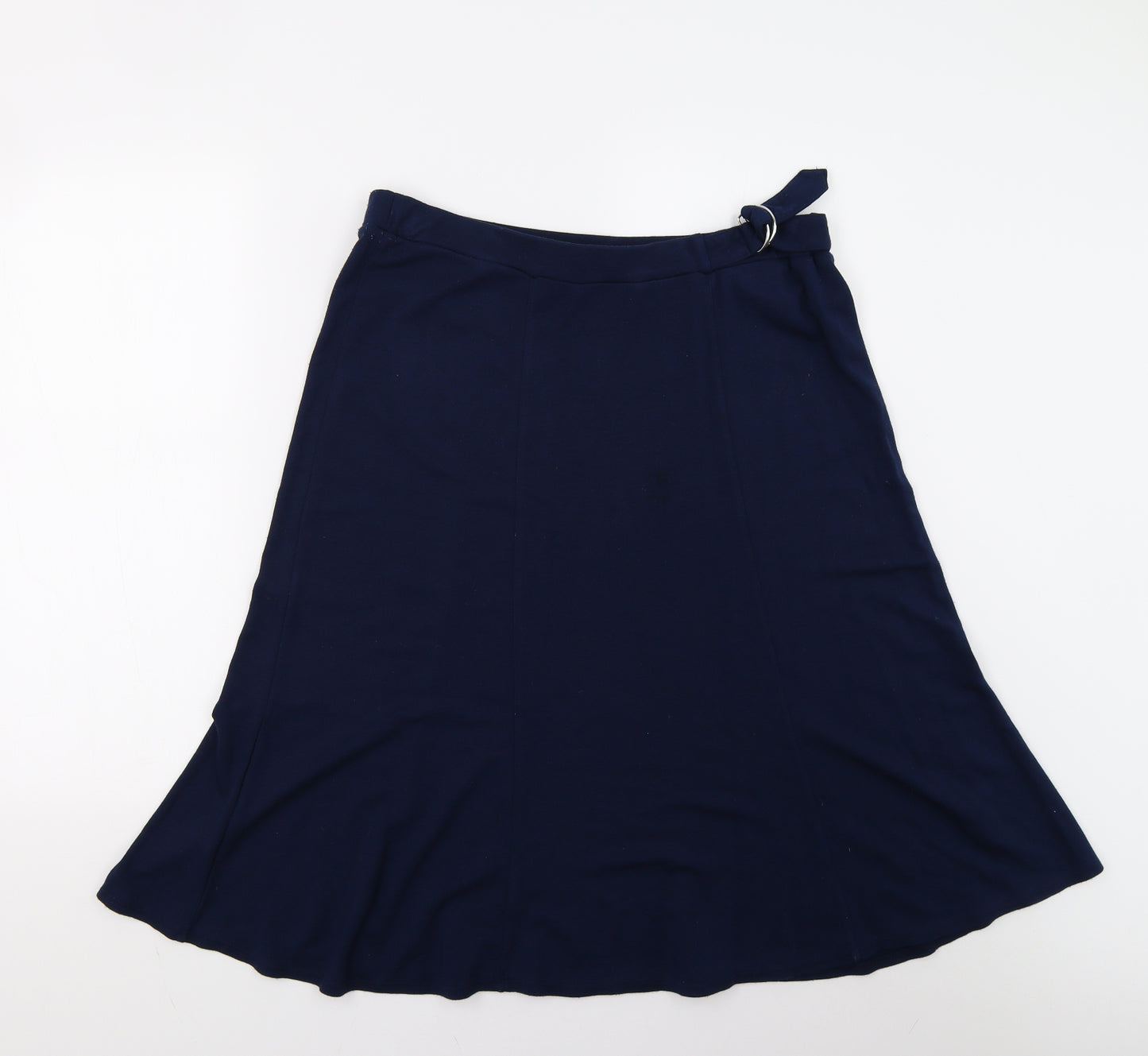 Bonmarché Womens Blue   Flare Skirt Size 14