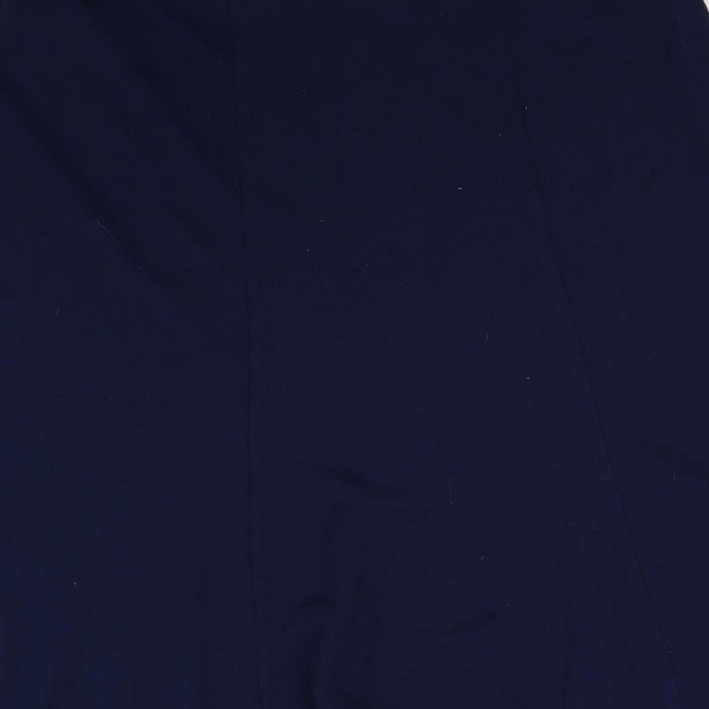 Bonmarché Womens Blue   Flare Skirt Size 14