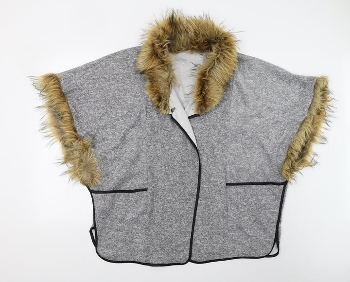Preworn Womens Grey Jacket One Size
