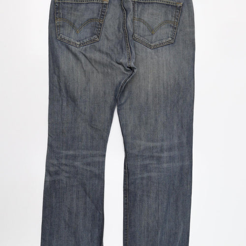Levi's 501 Mens Blue  Denim Straight Jeans Size 36 L32 in