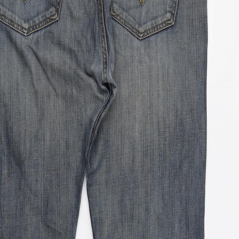 Levi's 501 Mens Blue  Denim Straight Jeans Size 36 L32 in