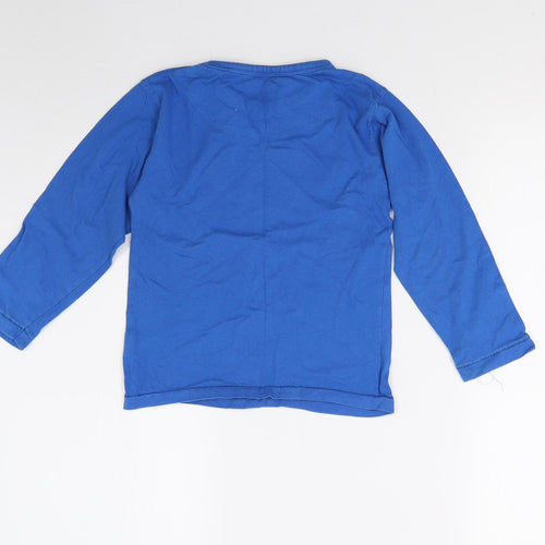Primark Boys Blue   Pullover T-Shirt Size 3-4 Years