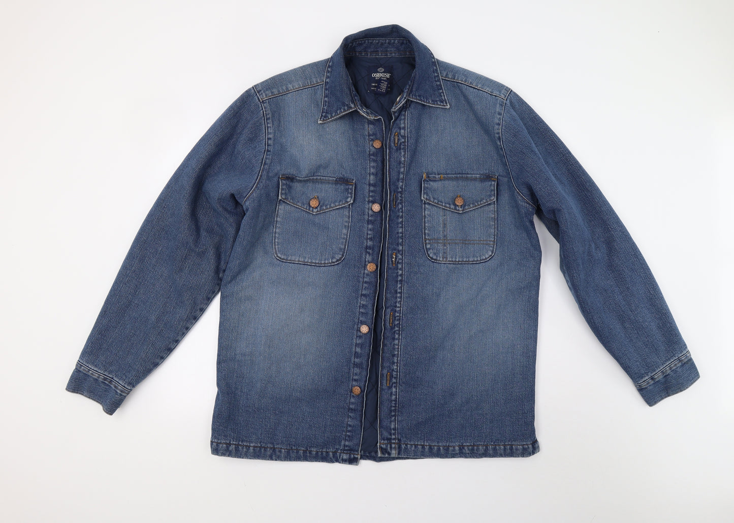 OshKosh Mens Blue  Denim Jacket  Size M