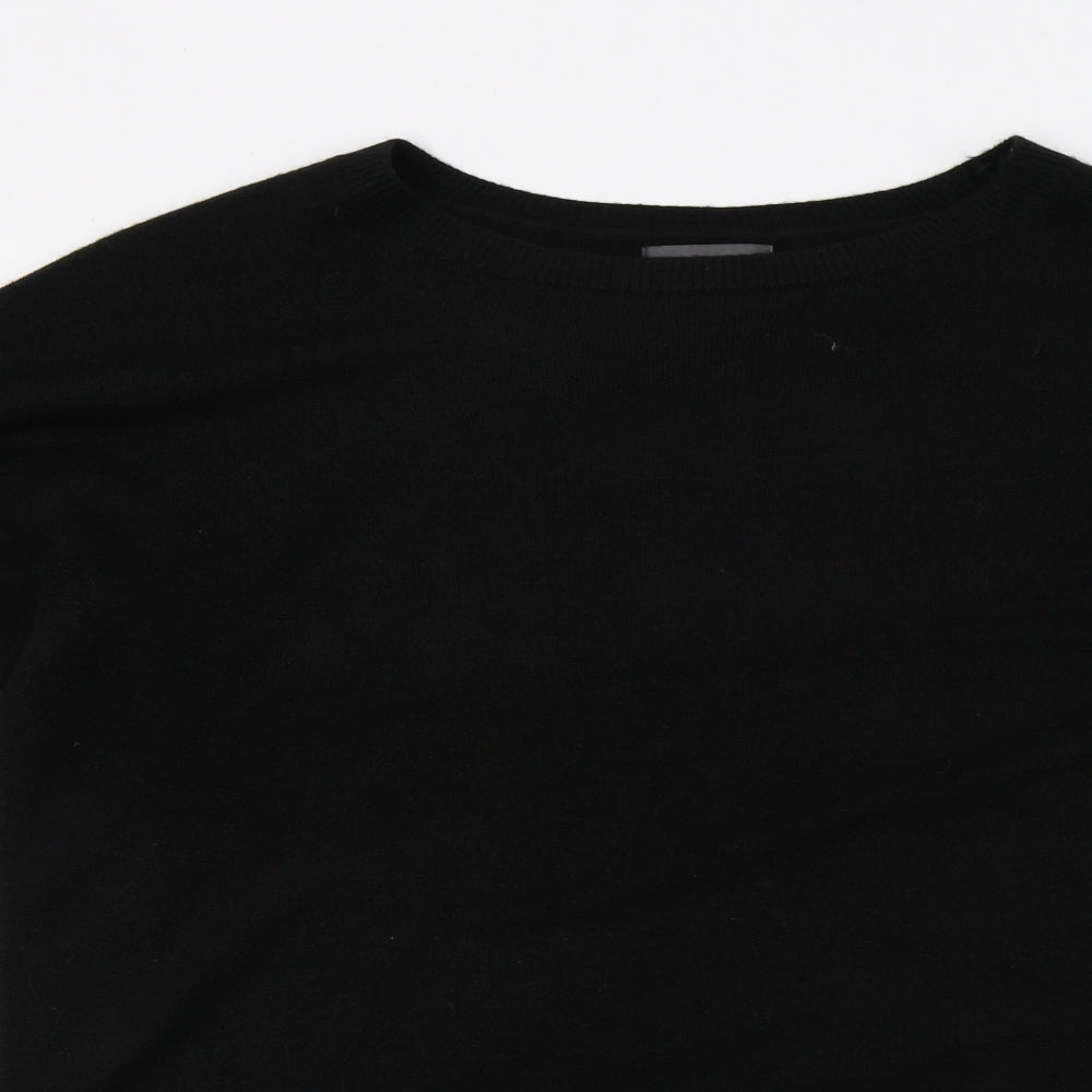 Primark Mens Black  Knit Pullover Jumper Size M