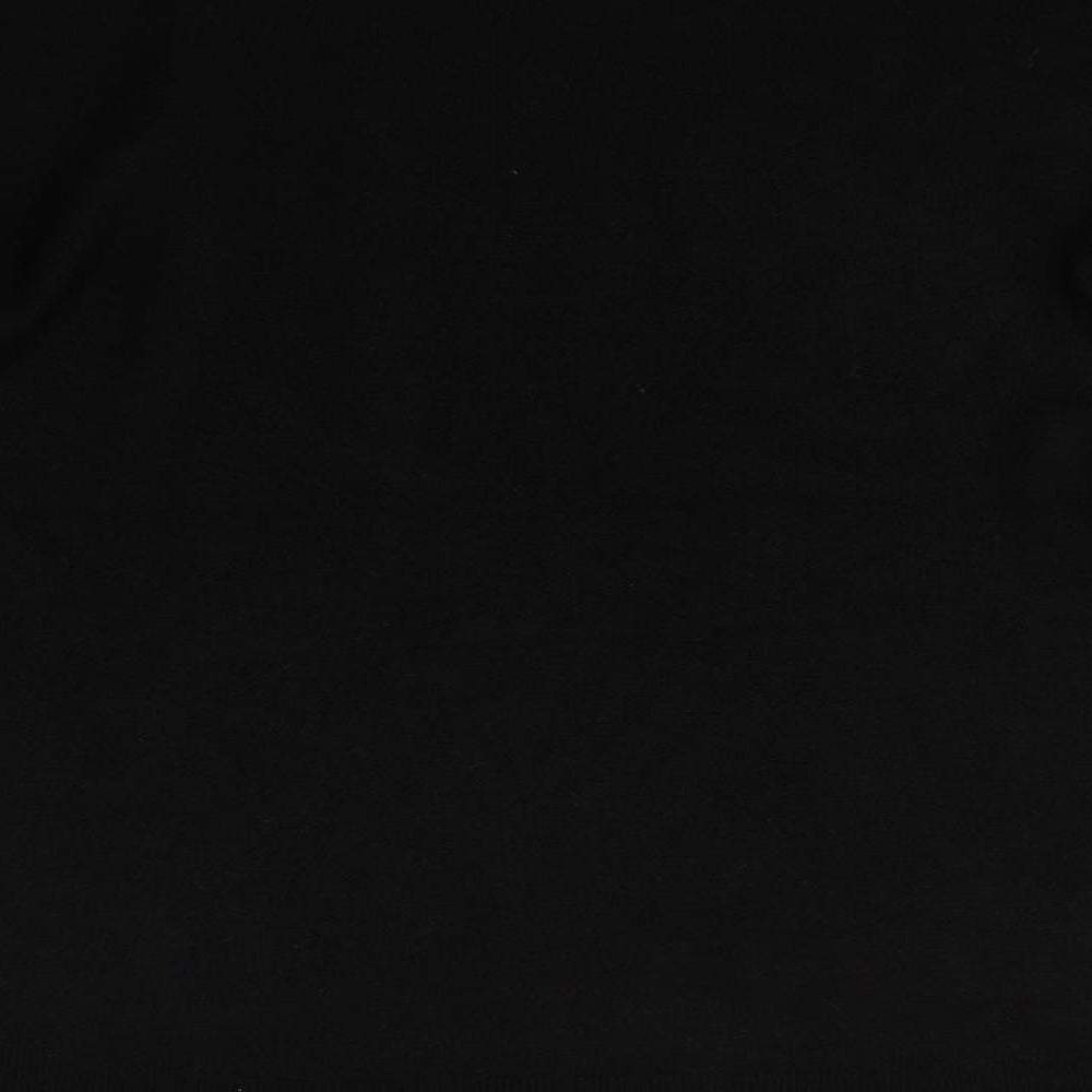Primark Mens Black  Knit Pullover Jumper Size M