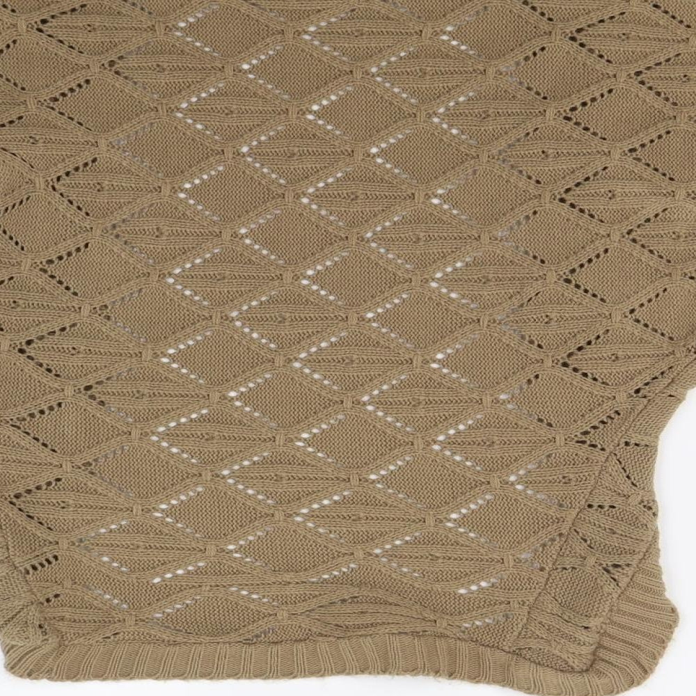 MK One Womens Brown  Knit Cardigan Jumper Size S