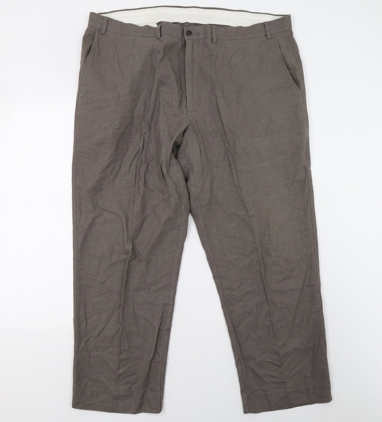 M&S Mens Grey   Trousers  Size 42 L29 in