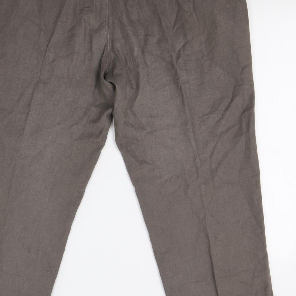 M&S Mens Grey   Trousers  Size 42 L29 in