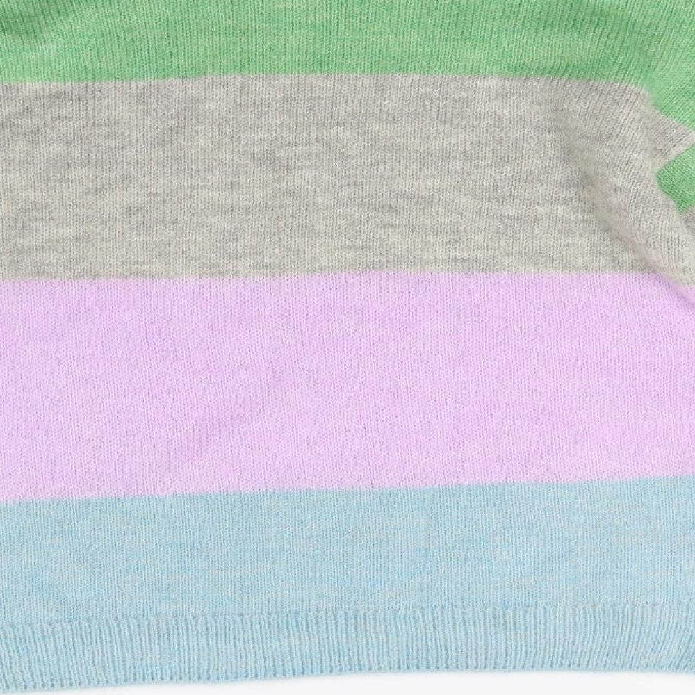 TU Womens Multicoloured Striped Knit Pullover Jumper Size 16