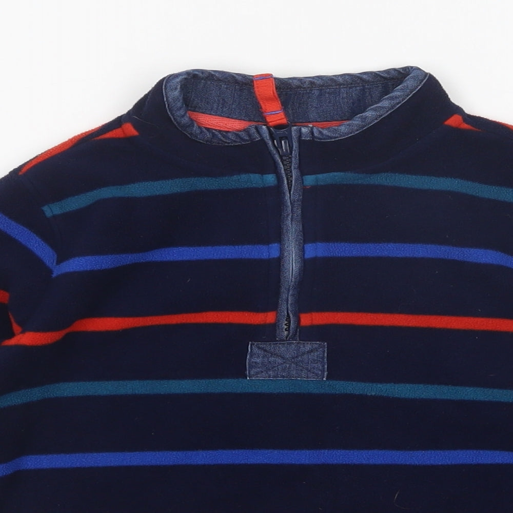 John Lewis Boys Multicoloured Striped  Pullover Sweatshirt Size 8 Years
