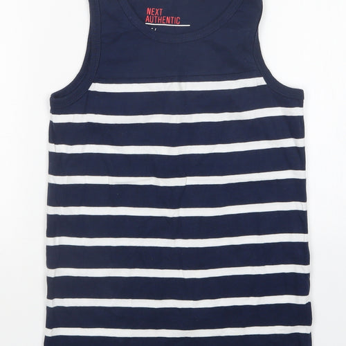 NEXT Boys Multicoloured Striped  Basic Tank Size 9 Years