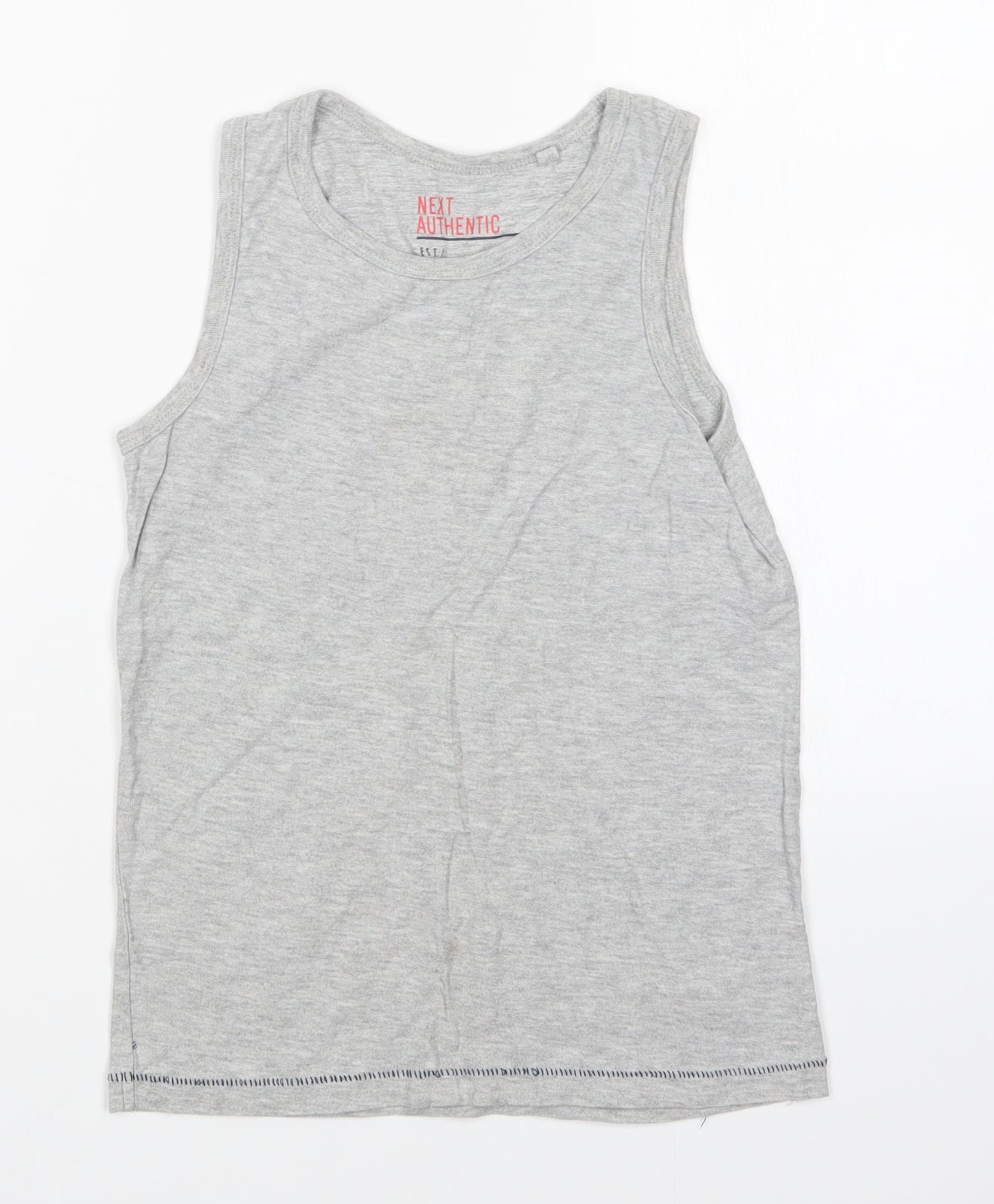 NEXT Boys Grey   Basic Tank Size 9 Years