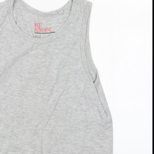 NEXT Boys Grey   Basic Tank Size 9 Years