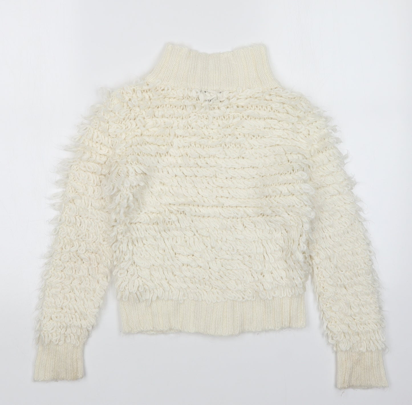 Yum Girl Girls Beige   Full Zip Jumper Size 7-8 Years