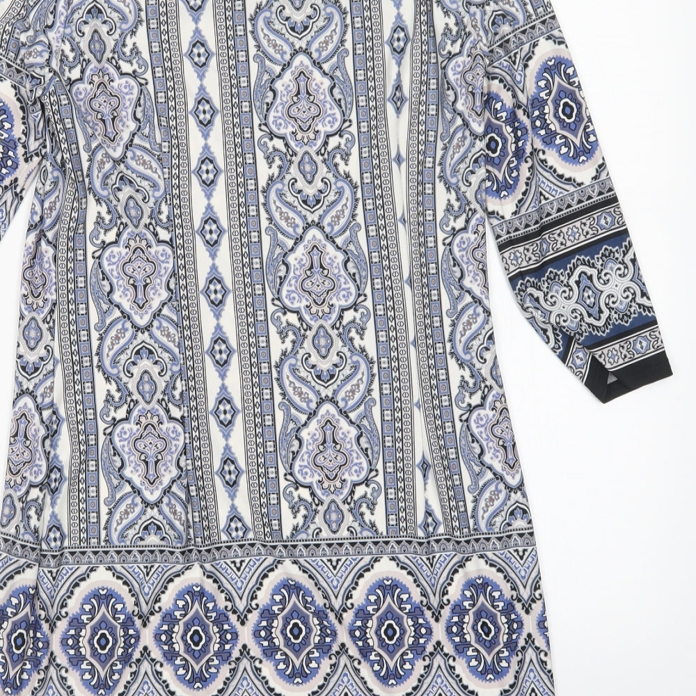 Atmosphere Womens Multicoloured Paisley  T-Shirt Dress  Size 14