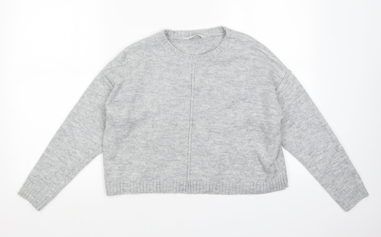 MISS EVIE Girls Grey   Pullover Jumper Size 11-12 Years