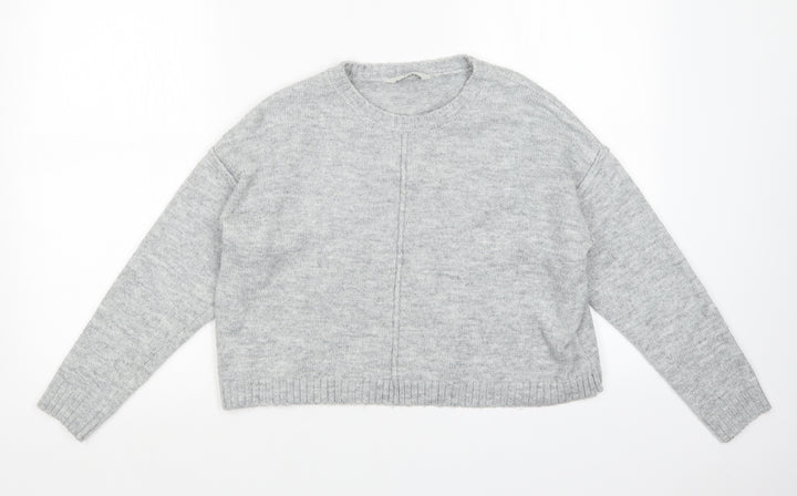 MISS EVIE Girls Grey   Pullover Jumper Size 11-12 Years