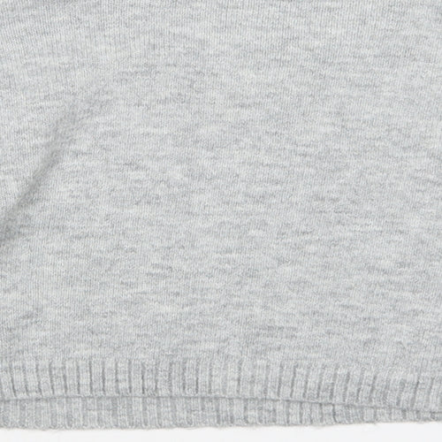 MISS EVIE Girls Grey   Pullover Jumper Size 11-12 Years