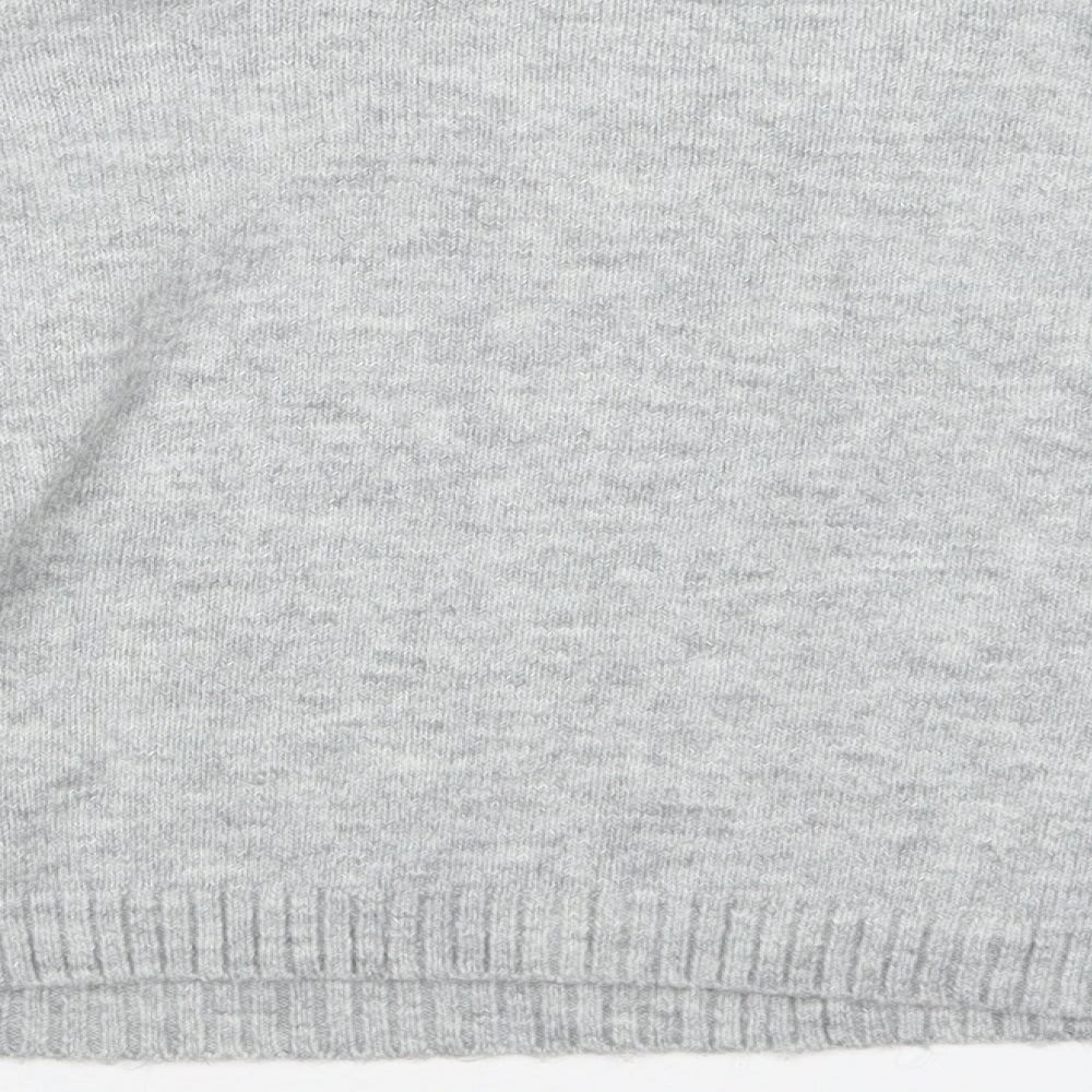 MISS EVIE Girls Grey   Pullover Jumper Size 11-12 Years