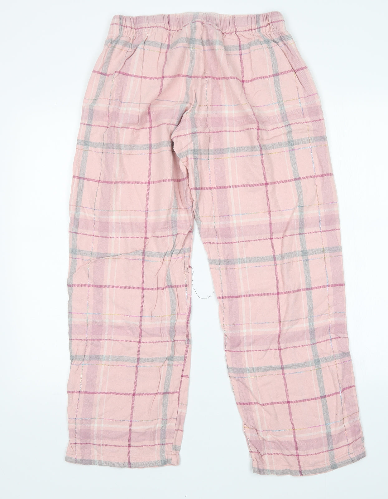NEXT Womens Pink Plaid   Pyjama Pants Size M