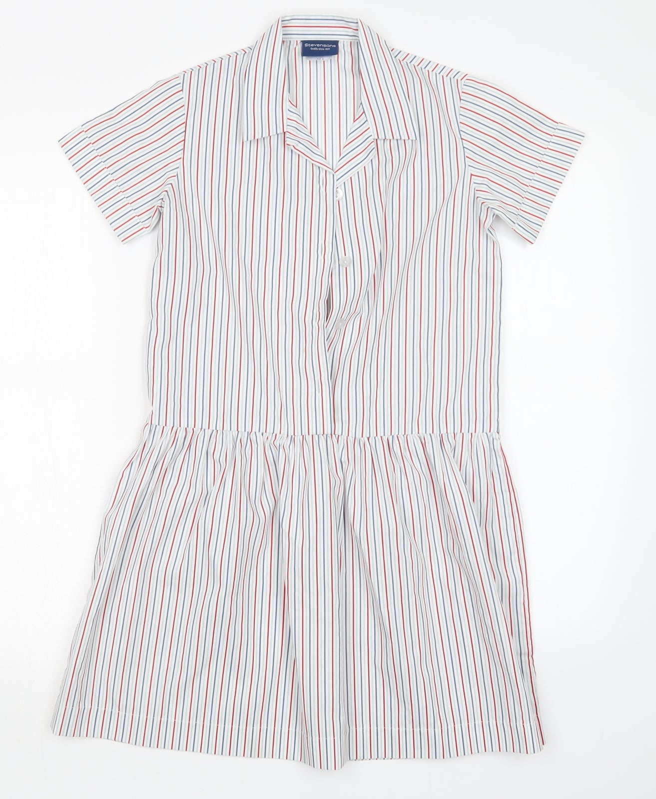 STEVENSONS Womens Multicoloured Striped  Shirt Dress  Size 4