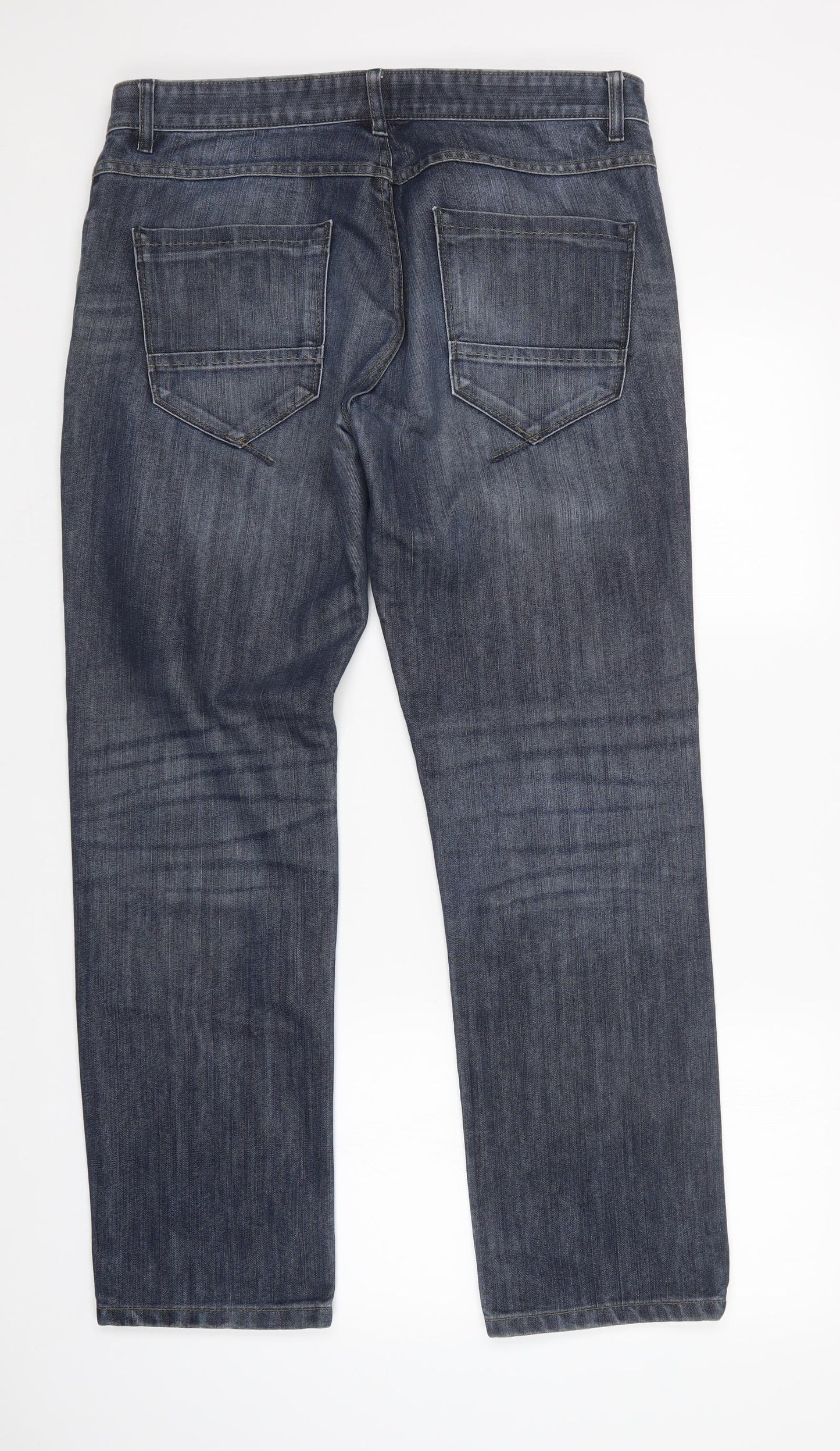 NEXT Mens Blue   Straight Jeans Size 34 L31 in