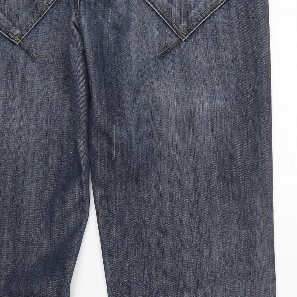 NEXT Mens Blue   Straight Jeans Size 34 L31 in