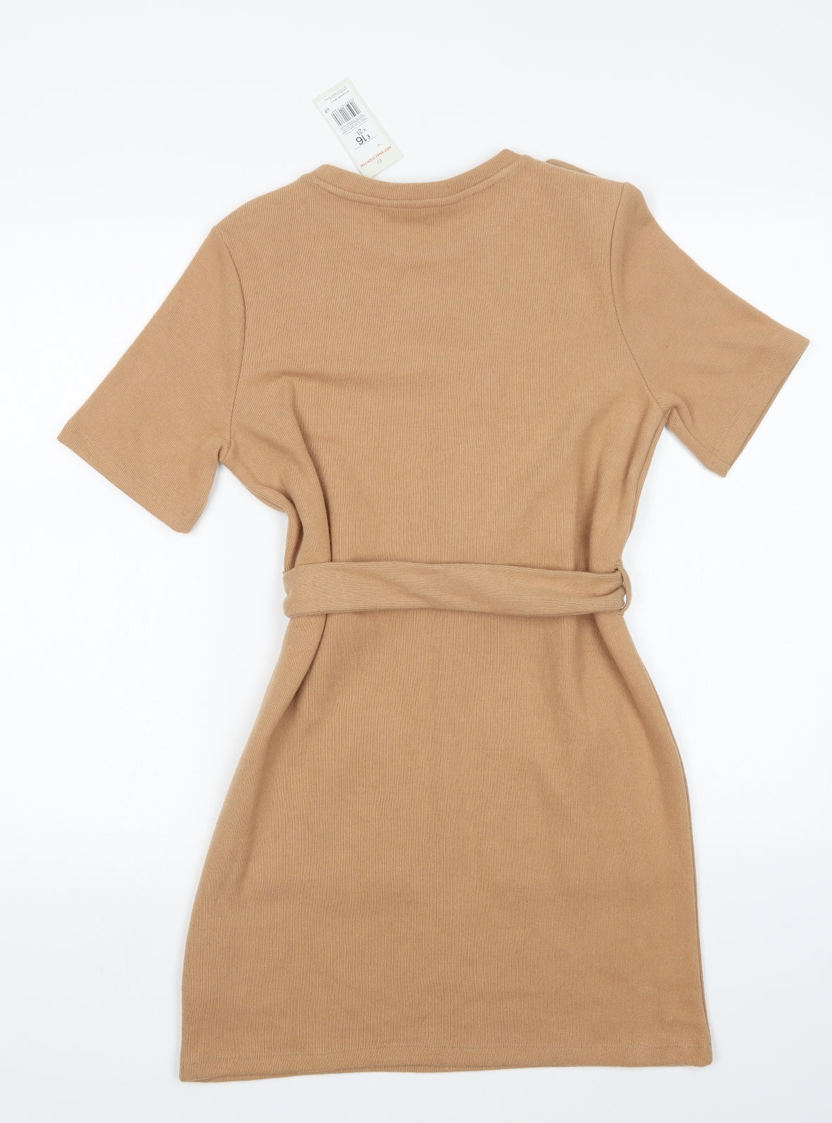 F&F Womens Brown   Jumper Dress  Size 10