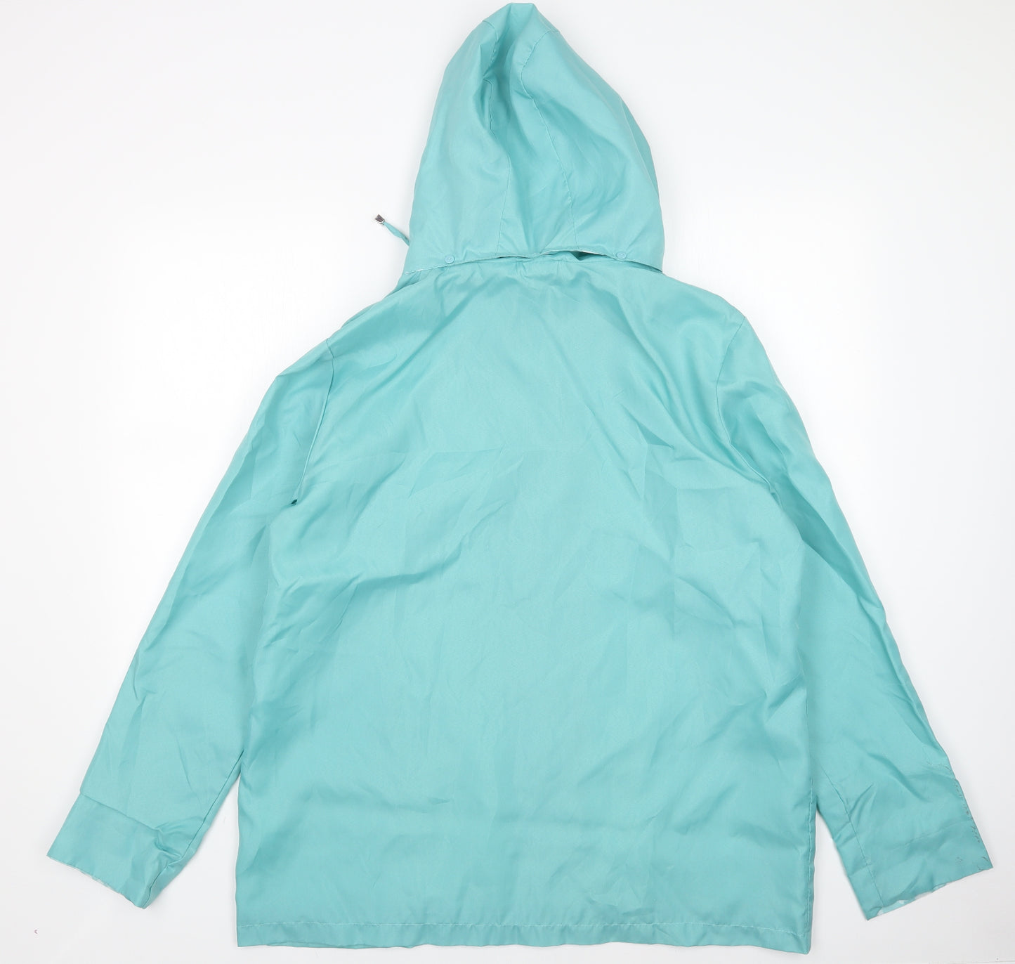 anne de lancay Womens Green   Rain Coat Coat Size 18