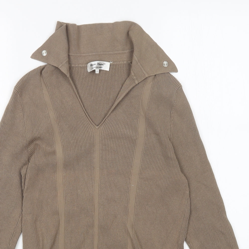 rose nacie Womens Green   Pullover Jumper Size XL