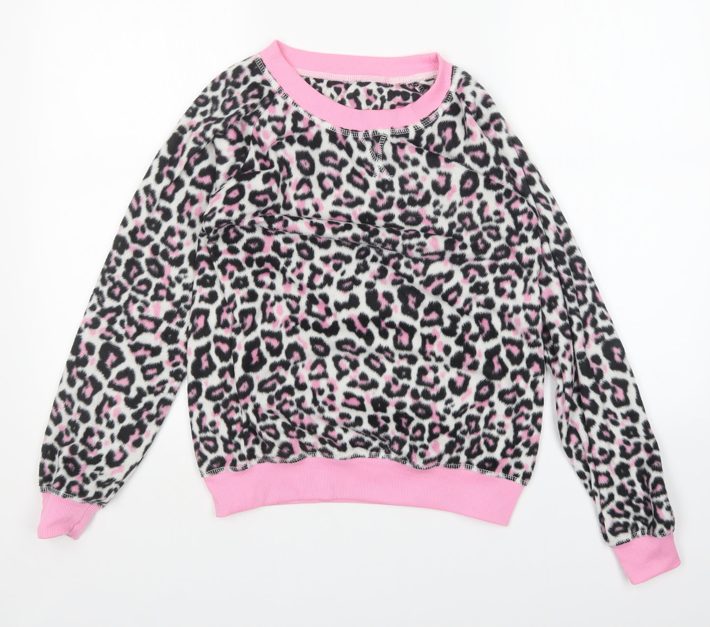 Preworn Womens Multicoloured Animal Print  Top Pyjama Top Size 8