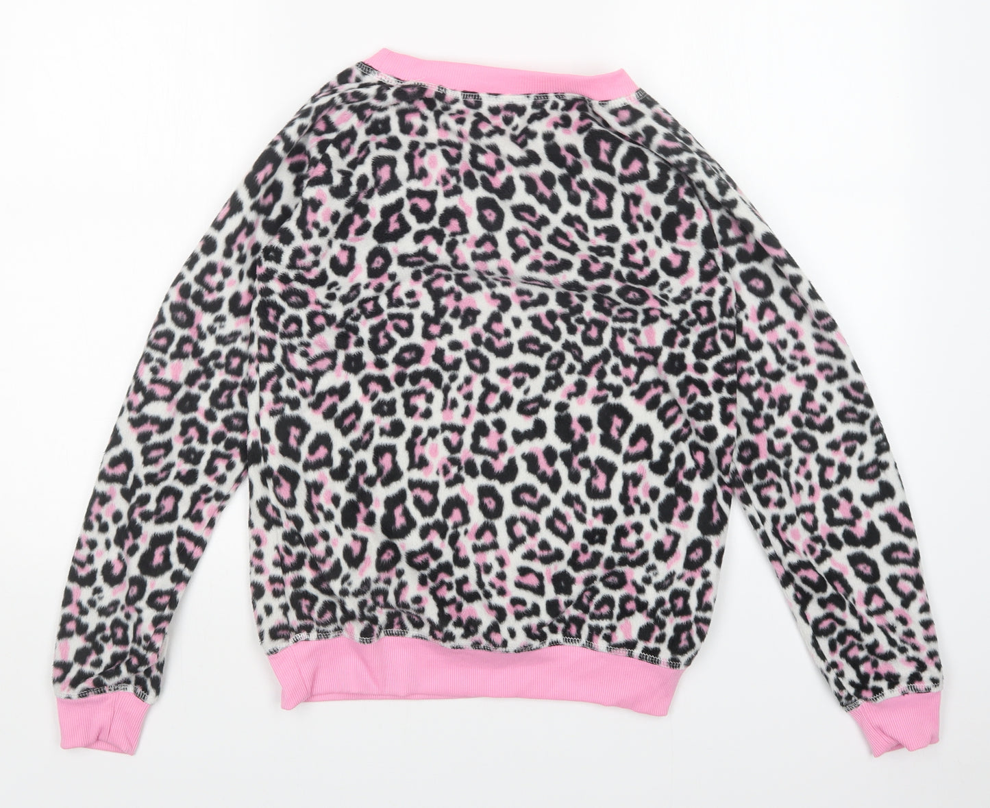 Preworn Womens Multicoloured Animal Print  Top Pyjama Top Size 8