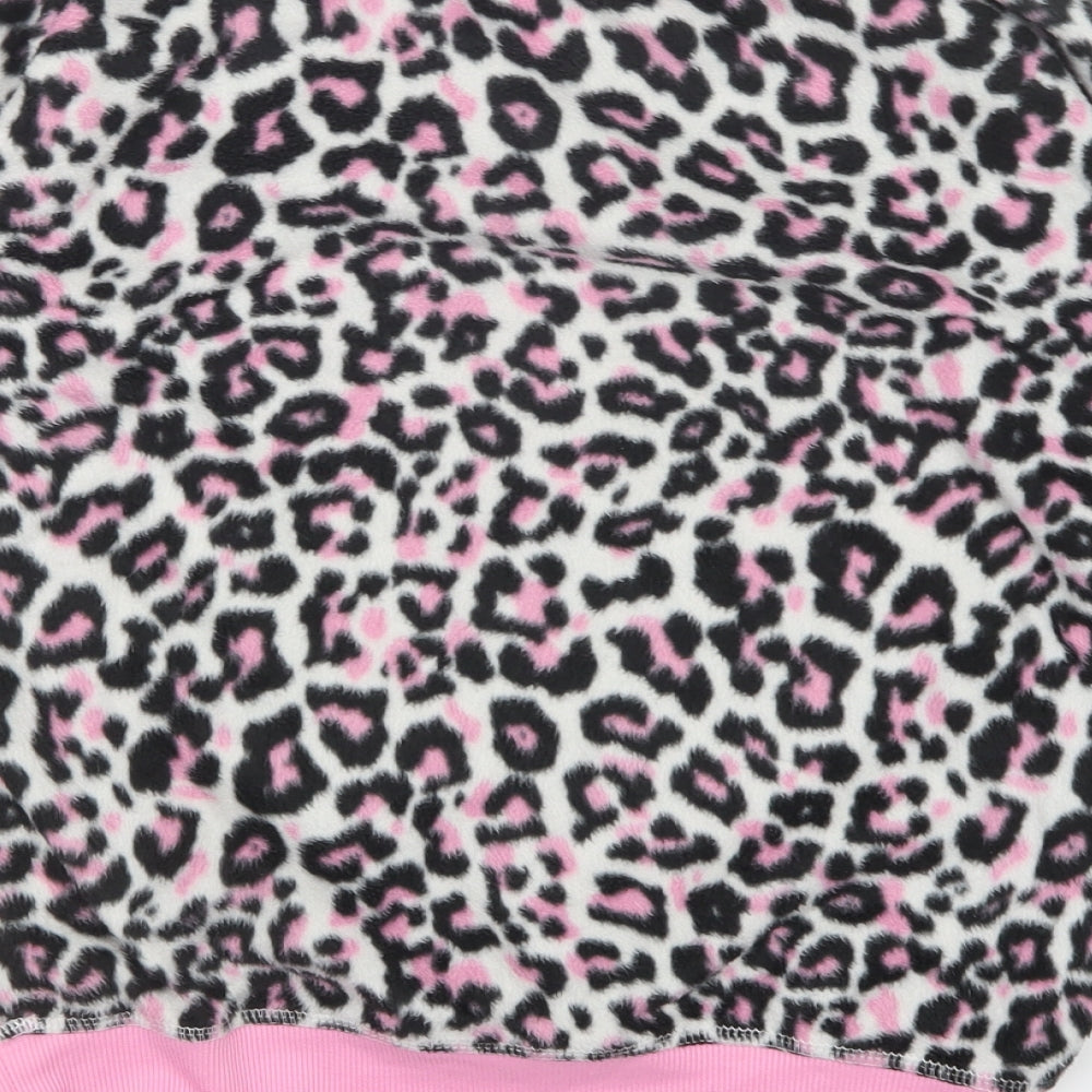Preworn Womens Multicoloured Animal Print  Top Pyjama Top Size 8