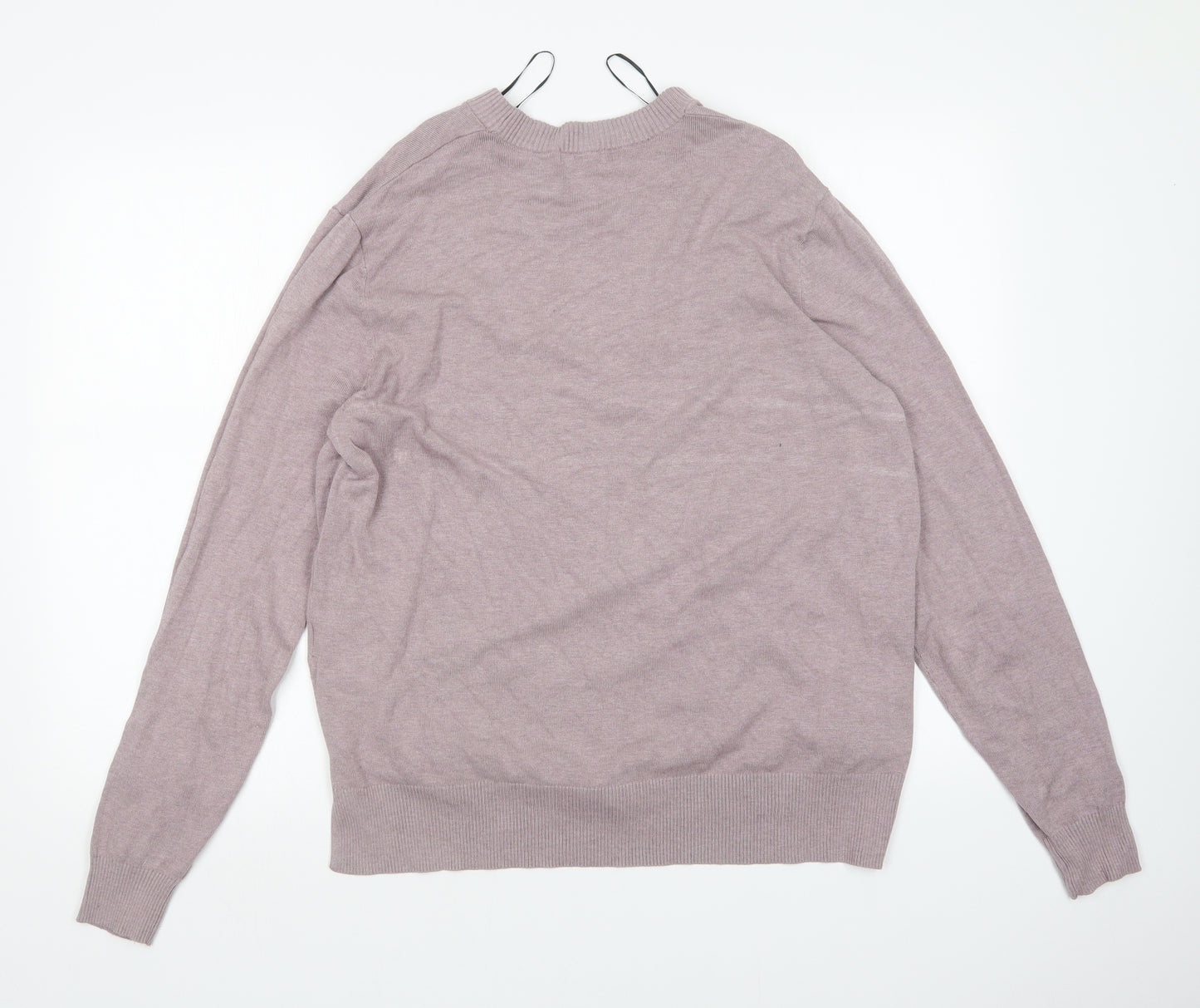 H&M Womens Purple   Pullover Jumper Size L