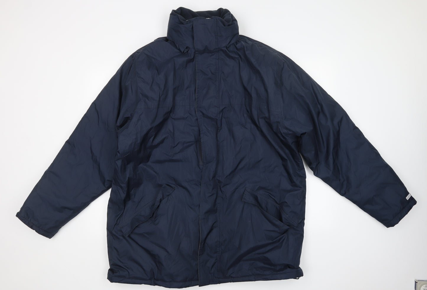 Hill & Woods Mens Black   Rain Coat Coat Size XL