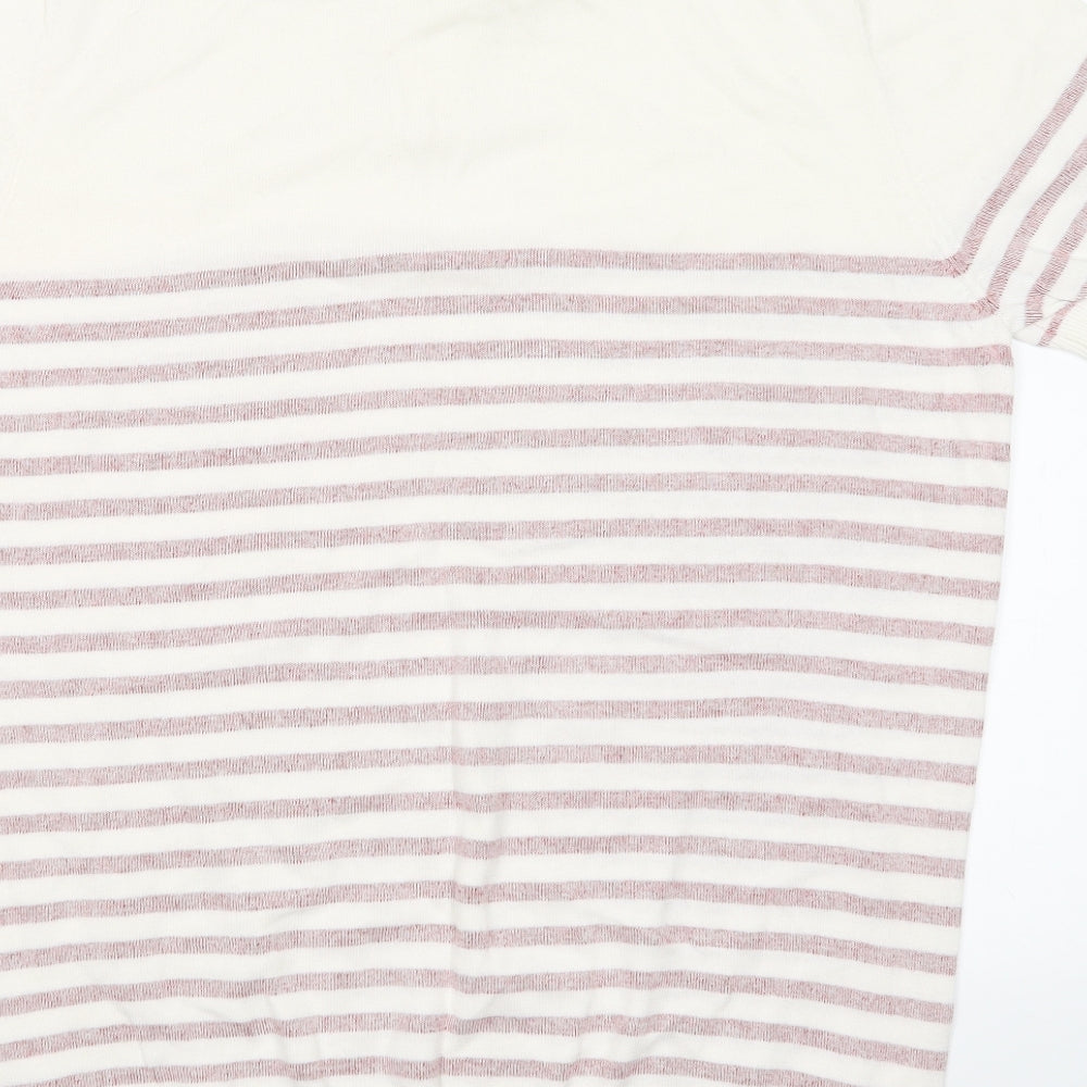George Mens Multicoloured Striped  Pullover Jumper Size XL