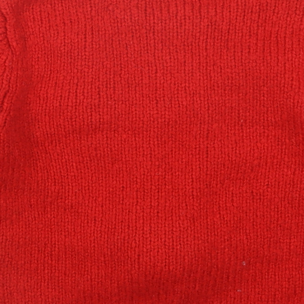 NEXT Boys Red   Pullover Jumper Size 8 Years  - Christmas