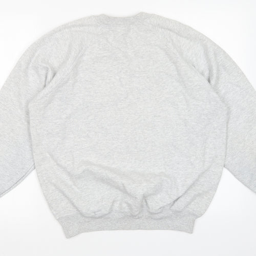 River Island Womens Grey   Pullover Sweatshirt Size M