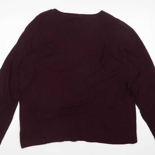 Primark Mens Purple   Pullover Jumper Size XL