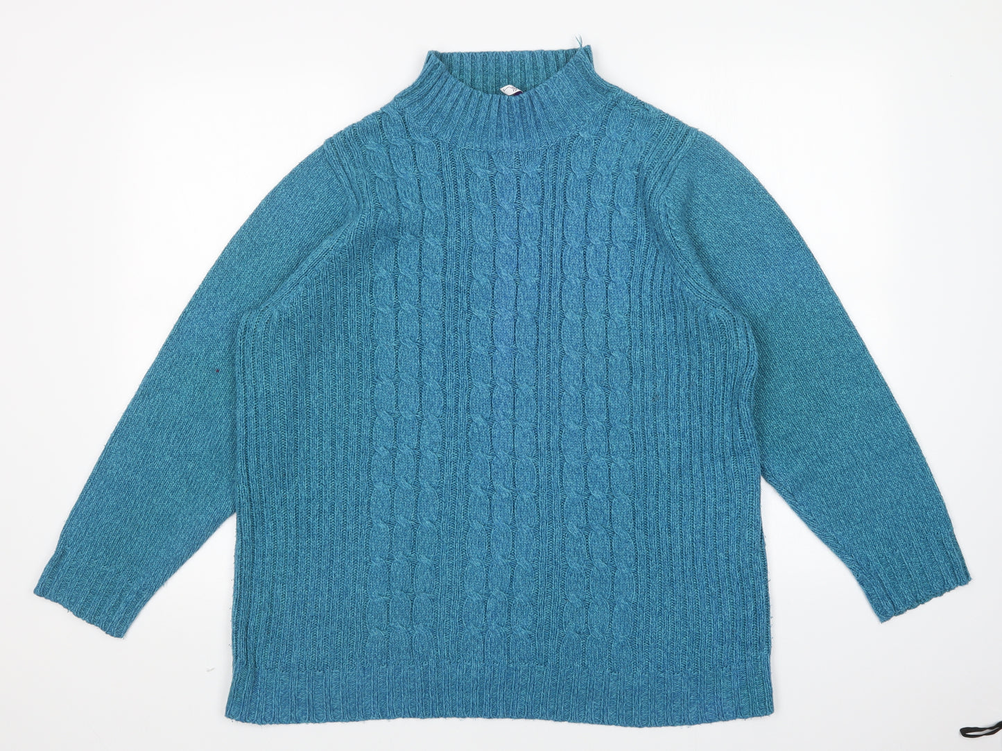 BHS Womens Blue   Pullover Jumper Size 22