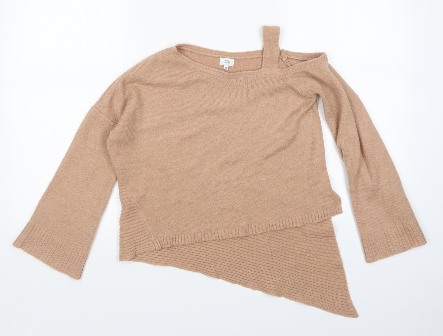 river island  Girls Brown   Pullover Jumper Size 9-10 Years