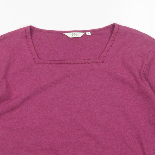 Country Casuals Womens Purple   Pullover Jumper Size M